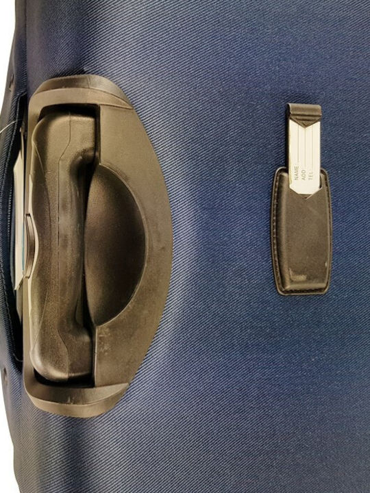 Explorer Luggage 15904 Mittlerer Reisekoffer Weichschalen Marineblau mit 4 Räder Höhe 58cm
