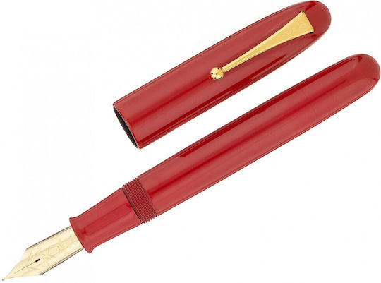 Pilot Namiki Emperor Fountain Pen Fine 0.6mm Red with Red Ink