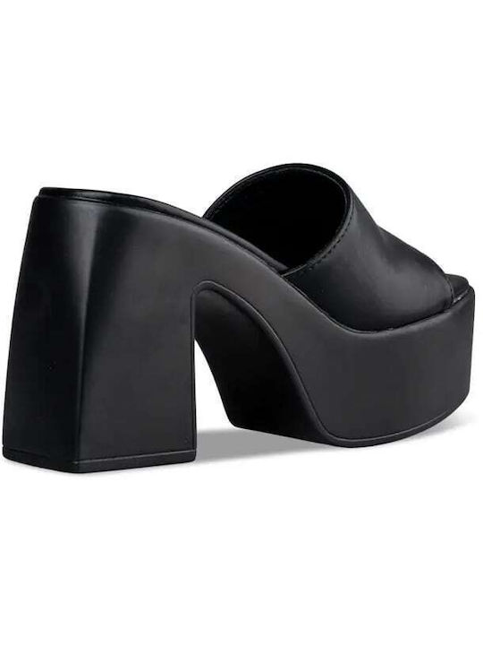 Envie Shoes Heel Mules Black