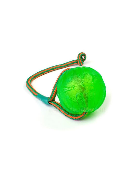 Starmark Ball Toy Dog made of Rubber 9εκ. Green 1pcs