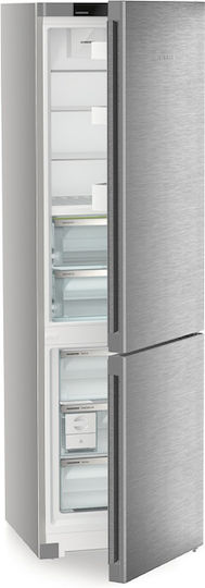 Liebherr Ψυγειοκαταψύκτης 361lt NoFrost Υ201.5xΠ59.7xΒ67.5εκ. Inox Plus BioFresh