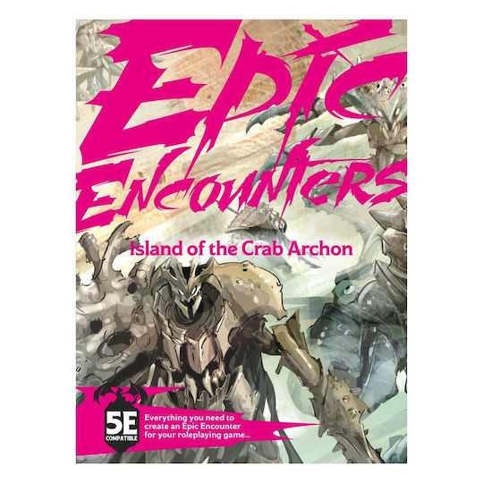 Steamforged Games Epische Begegnungen Island of the Crab Archon Figur SFEE-015