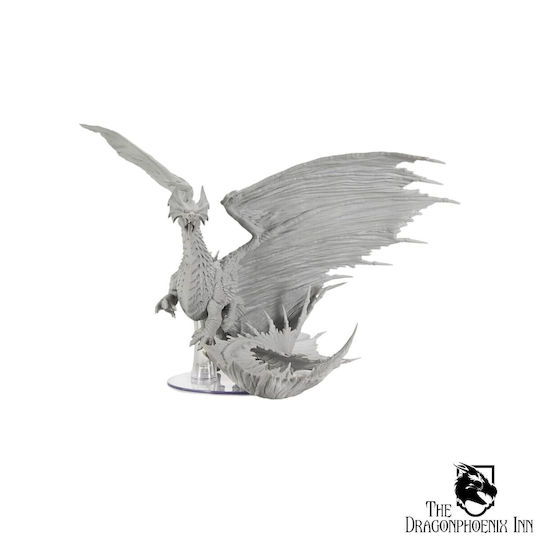 WizKids Dungeons & Dragons Figură Nevopsită Dragon Adult Din Alamă