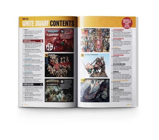 Games Workshop Weißes Dwarf Magazin