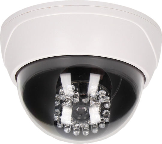 Virone Cd-6 Cctv Фалшива камера за наблюдение 2 X Aaa Led White
