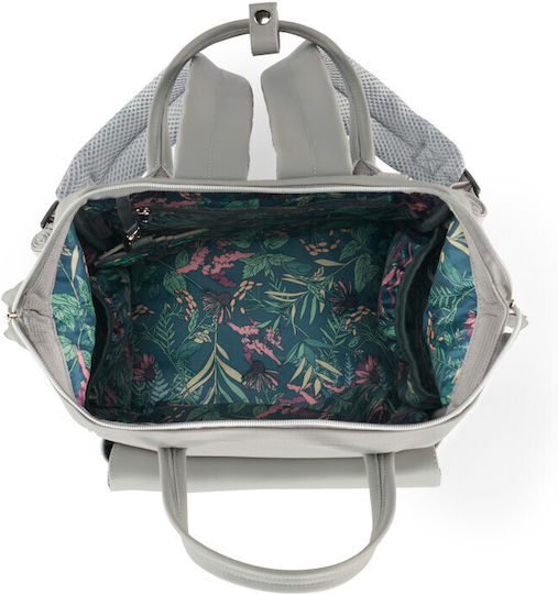 Kinderkraft Τσάντα-Αλλαξιέρα Πλάτης Γκρι 26.5x36x10εκ.