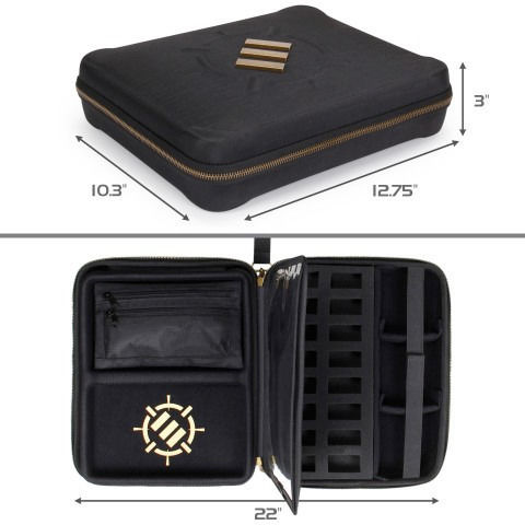 Enhance Deck Box Standard Size Μαύρο