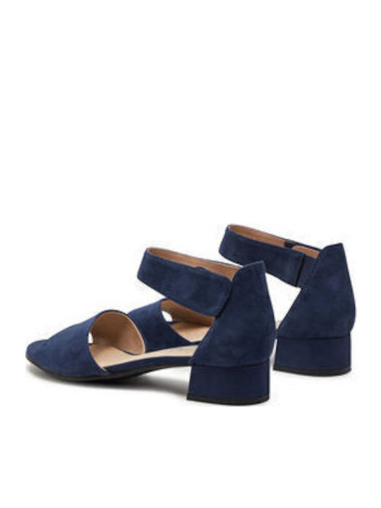 Suede Πέδιλα Navy Μπλε