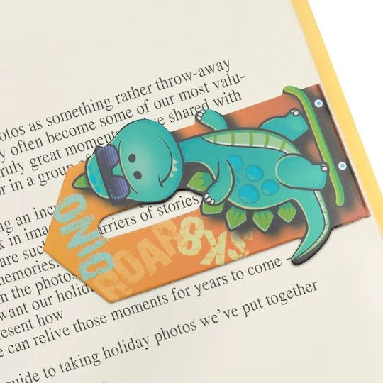 Thinking Gifts Dino Μαγνητικοί Σελιδοδείκτες 2τμχ