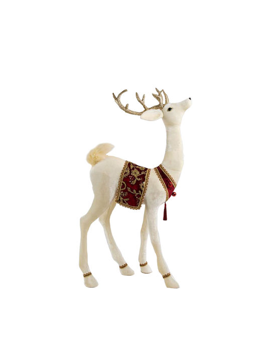 Xmas Christmas Deer Ornament Gold 38x51cm