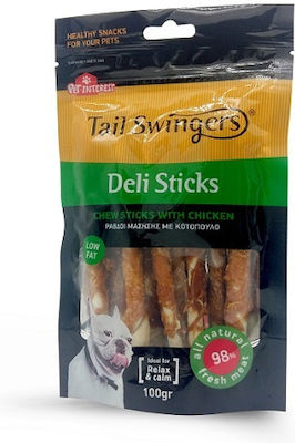 Pet Interest Tail Swingers Deli Bites Stick Treats Dog Small Breeds with Chicken 100gr 1128-S A62-1128-S