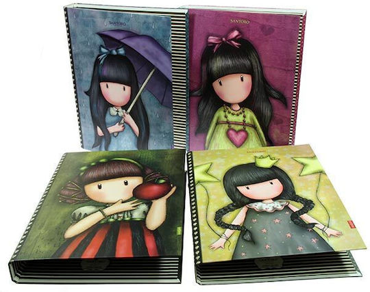 Graffiti Ντοσιέ με 2 Κρίκους για Χαρτί Β5 Πολύχρωμο Gorjuss Heartfelt