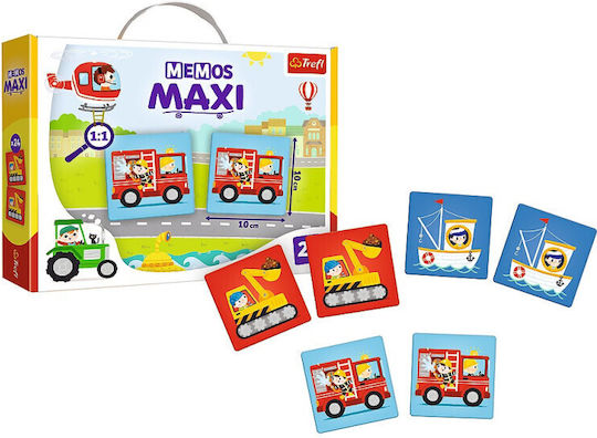 Joc de Societate Memos Maxi Vehicles 2+ Ani (EN) Trefl