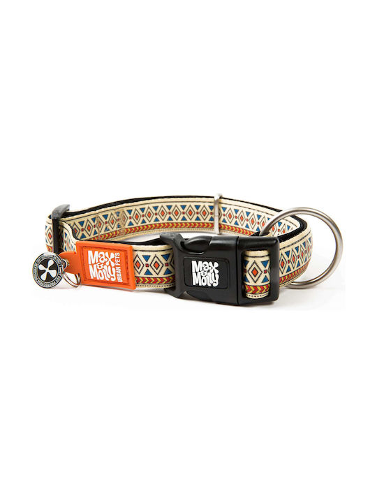 Max & Molly Ethnic Κολάρο Σκύλου σε Κίτρινο χρώμα Small 15mm x 28 - 45cm