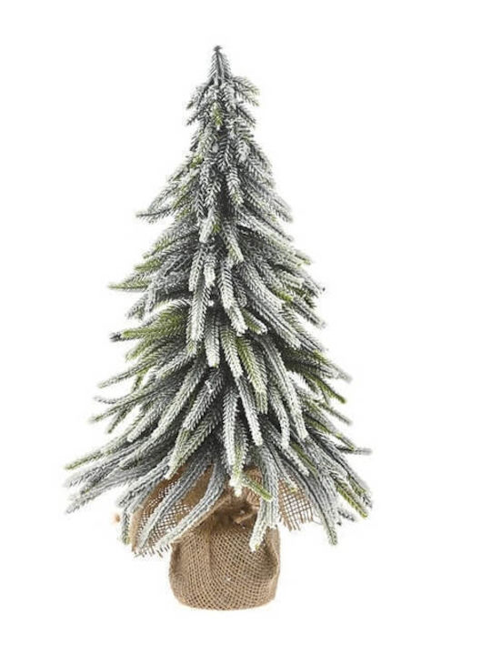 Weihnachtsdekoration Schneebedeckt Baum
