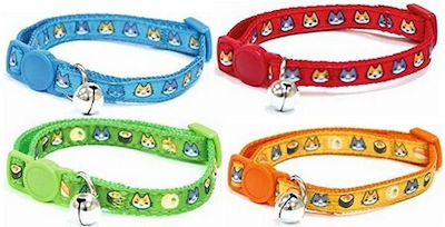 Croci Catmania Manga Cat Collar Red 10mm x 23-35cm