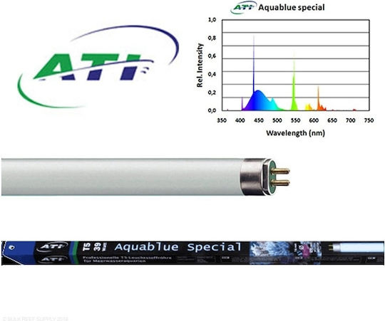 Ati Лампа T5 за Аквариумно Осветление с Син Светлина 80W ATI-1483