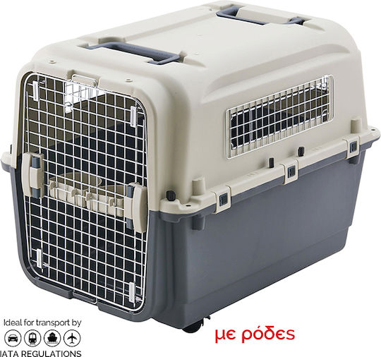 Glee Icarus Cușcă de transport pentru câini Cu roți Gri 99.5x67x81.5cm
