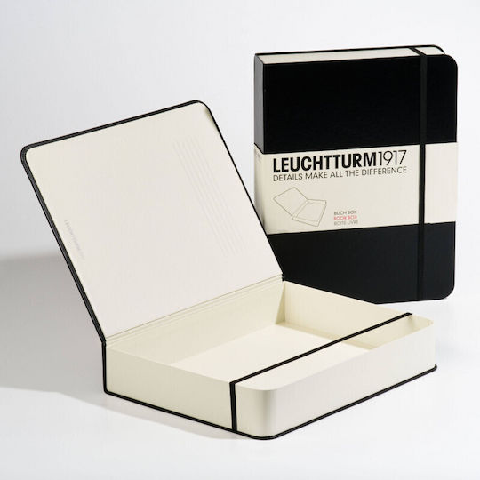 Leuchtturm1917 Storage Book Box Paper File Box with Rubber Band 32.9x6x25.5cm