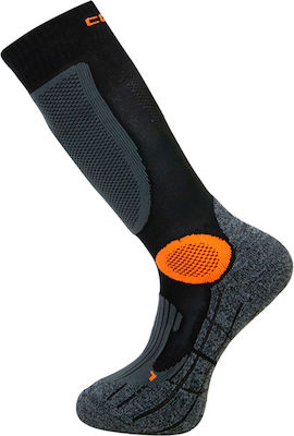 Comodo Trekking Lang Isothermisch Jagdsocken in Schwarz Farbe