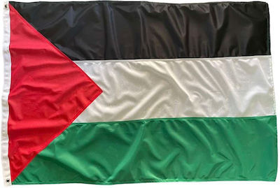 Polyester Perforated Flag of Palestine 100x70cm