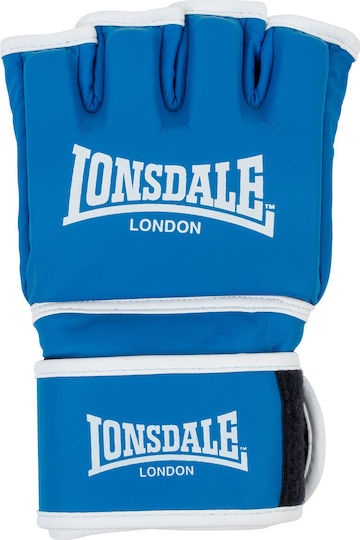 Lonsdale Harlton Boxhandschuhe aus Synthetikleder für Kampf Blau