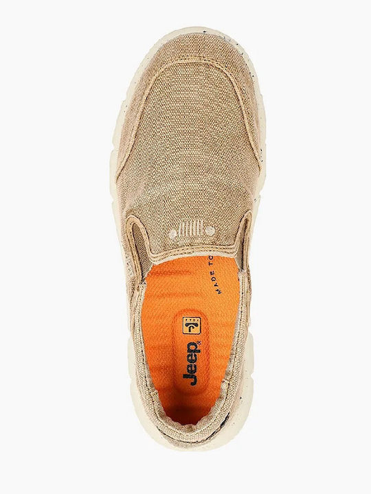 Jeep Footwear Men's Casual Shoes Beige