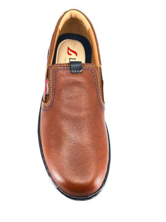 Men's Leather Casual Shoes Brown