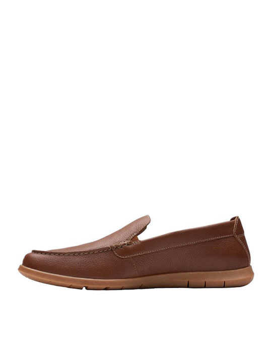 Men's Leather Moccasins Tabac Brown