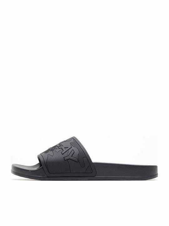 Camo Men's Slides Black