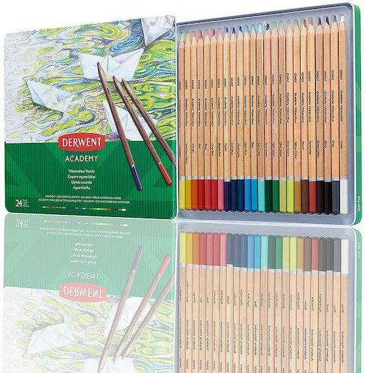 Derwent Ξυλομπογιές Σετ 24 χρώματα