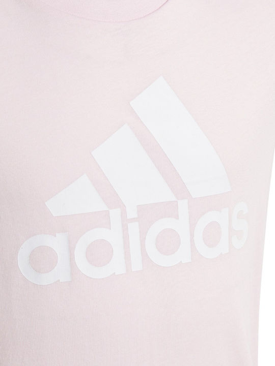 Παιδικό T-shirt Ροζ Essentials Big Logo