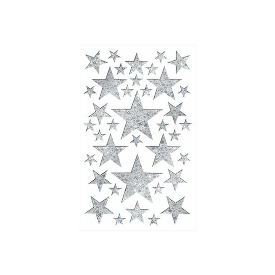 bsb Χριστουγεννιάτικα Aufkleber mit Design Αστεριού 9x11cm.