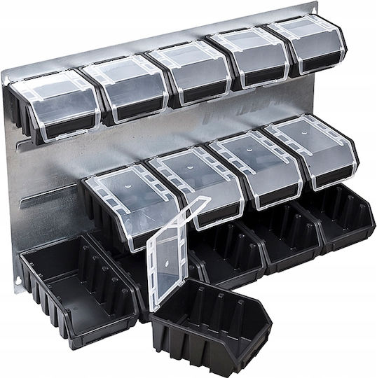 Patrol Plastic Tool Bin Organiser W11.5xD12xH8cm