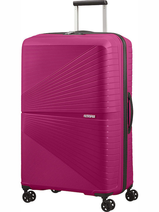 American Tourister Airconic Spinner Large Travel Suitcase Hard Deep Orchid with 4 Wheels Height 77cm 128188-E566