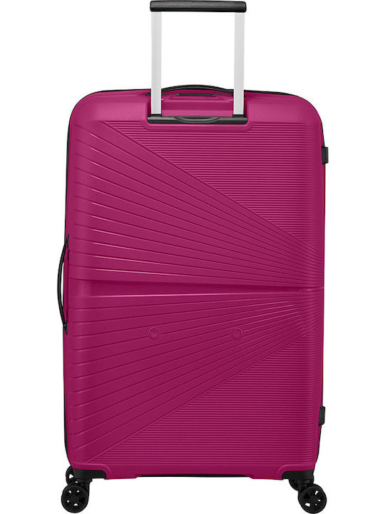 American Tourister Airconic Spinner Large Travel Suitcase Hard Deep Orchid with 4 Wheels Height 77cm 128188-E566