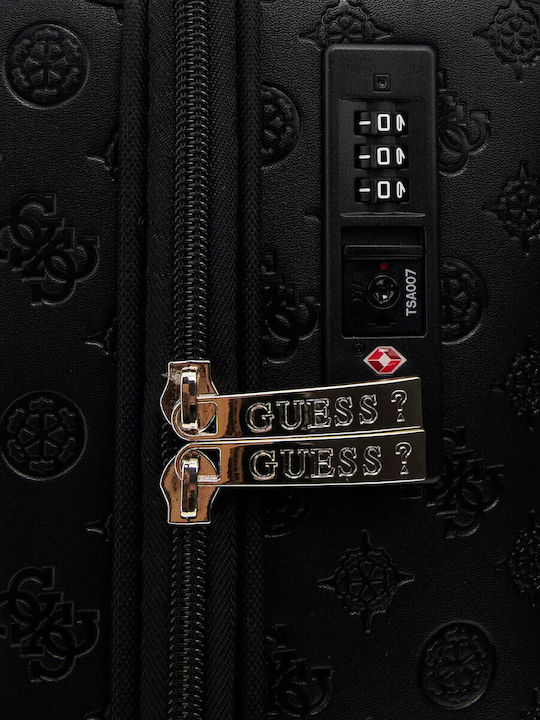 Guess WILDER Koffer Für Handgepäck Hartschale Schwarz Mit 4 Rädern