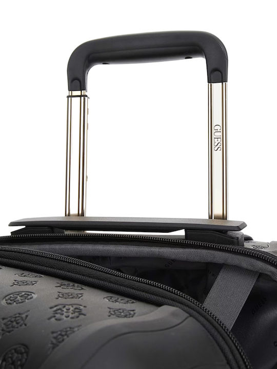 Guess WILDER Koffer Für Handgepäck Hartschale Schwarz Mit 4 Rädern