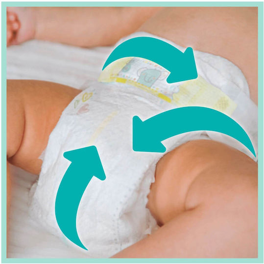 Pampers Πάνες με Αυτοκόλλητο Premium Care 1+1 No. 1 για 2-5kg 100τμχ