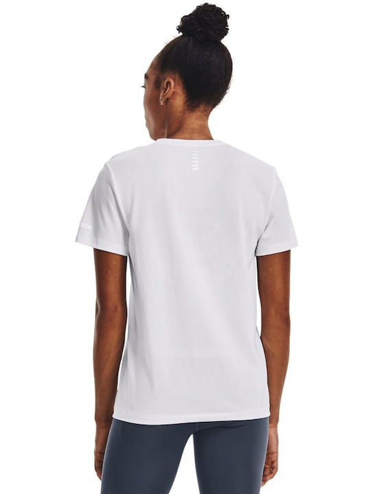 Under Armour Ua Seamless Stride Ss T-Shirt White 1375698-100