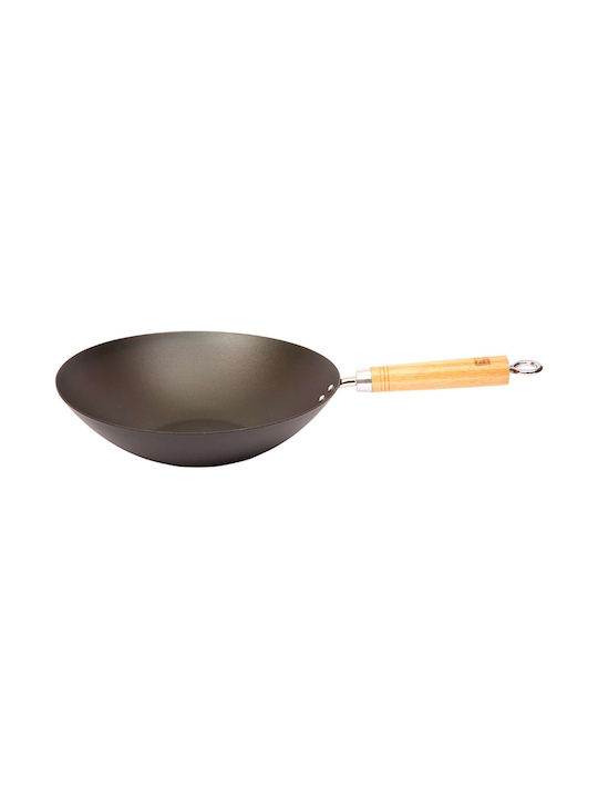 Dexam Wok din Oțel Carbon 30cm