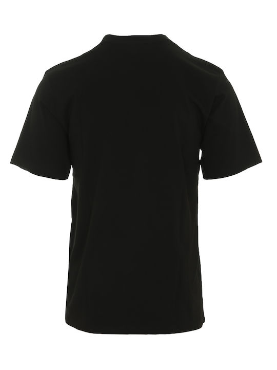 Franklin & Marshall T-shirt Bărbătesc cu Mânecă Scurtă Black