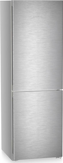 Liebherr Kühl-Gefrierkombination 321Es NoFrost H185.5xB59.7xT67.5cm. Inox Plus