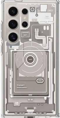 Spigen Ultra Hybrid Umschlag Rückseite Kunststoff / Silikon 2mm Beige (Galaxy S24 Ultra)