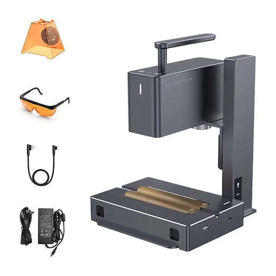 LaserPecker Laserpecker 2 Suit Version Laser Engraver 5W Suitable for Metal Aluminum Wood MDF