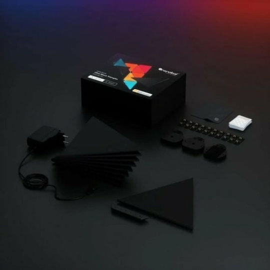 Nanoleaf Декоративна Лампа Черен 9бр