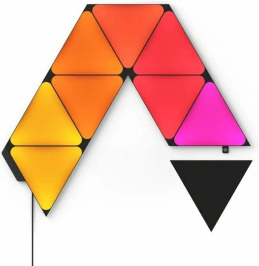 Nanoleaf Декоративна Лампа Черен 9бр