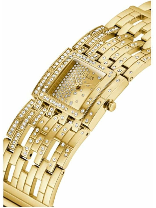 Guess Γυναικείο Ρολόι 22mm Μπαταρίας με Μεταλλικό Μπρασελέ
