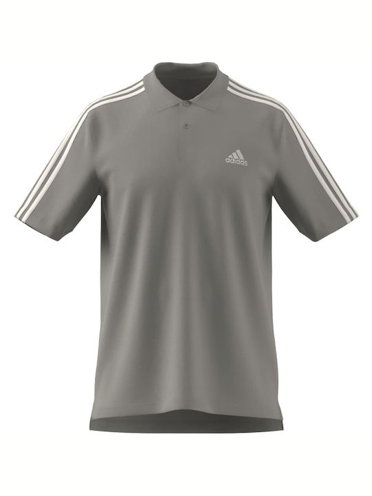 adidas M 3s Polo Bluză Gri