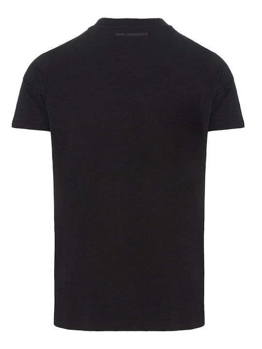 Karl Lagerfeld Men's Short Sleeve T-shirt BLACK